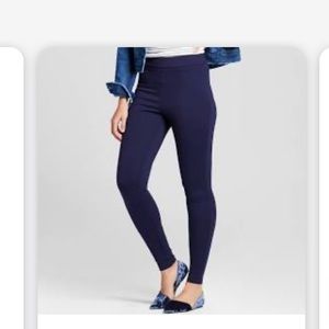 Navy Blue Stretchy Pants